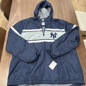 Mens Navy New York Yankees Game Score Quarter-Zip G-III Sports by Carl Banks 2XL